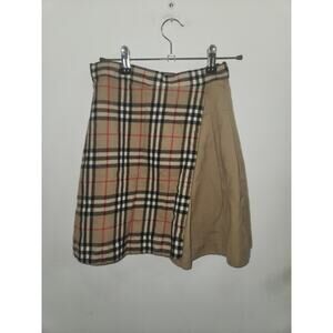 Burberry london kids girl skirt wool checkered 10y 140